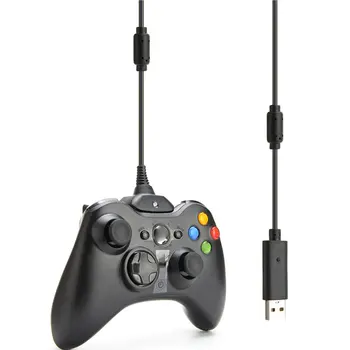 1,5 m USB laadimiskaabel Xbox 360 Juhtmevaba mängukontroller Mängida Aku Laadija Kaabel Juhe Kõrge Kvaliteediga Mäng Aksessuaar 2022