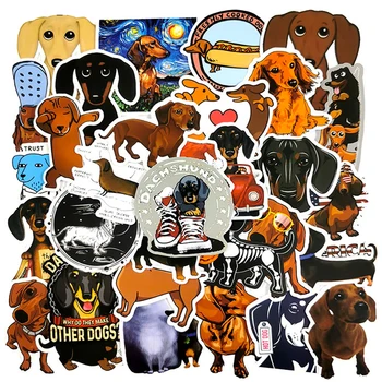 10/30/50TK Kawaii Taks Koerad Cartoon Kleebised Rula Külmkapp Kitarr Sülearvuti Pagasi DIY Decal Kleebis Kid Mänguasi