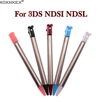 1tk 5 Värvi Ülestõstetav, Metallist Touch Screen Stylus Pen Komplekt Nintend 3DS Jaoks Nintend NDSi NDSL Mängude Tarvik