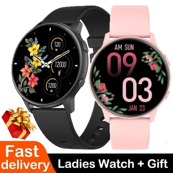 2022 Daamid Smart Watch Naiste Smartwatch Sport Kohandatud Watch Face Fitness vererõhk Heart Rate Monitor Watch naine Kingitus