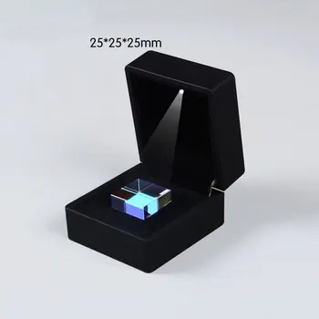 25*25*25mm Värv Prisma Light Cube Kingitus Optiline Teadus Katse Puzzle Box Prisma
