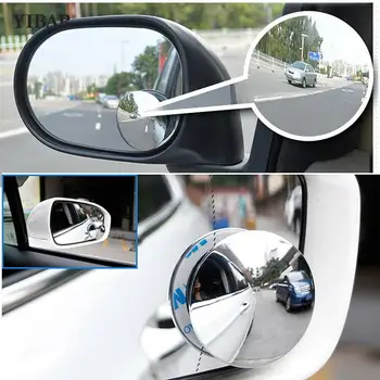 2tk Auto Peegel HD Kumer Peegel Blind Spot Auto Rearview Mirror 360 Kraadi lainurk Sõiduki Parkimise Rimless Peeglid
