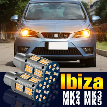 2x LED suunatule Pirn Toite Lamp Seat Ibiza MK2 6K MK3 6L MK4 6J 6K MK5 1993-2020 2015 2016 2017 2018 Tarvikud