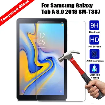 9H Karastatud Klaasist Screen Protector Film Samsung Galaxy Tab 8.0 2018 SM-T387W SM-T387V SM-T387 8 tolline Klaas Film