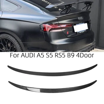 AUDI A5, S5 RS5 B9 4Door Sportback S-Stiilis Carbon fiber Tagumine Spoiler Pagasiruumi tiiva 2016-2023 FRP kärgstruktuuri Sepistatud
