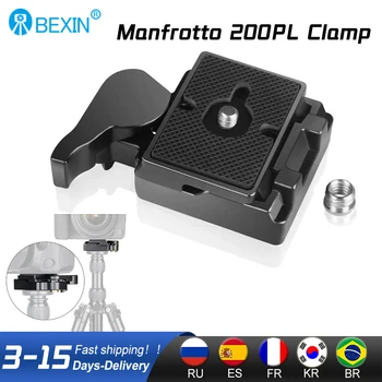 BEXIN 200PL-14 323 Quick Release U-Adapter Kaamera Statiivi koos Manfrotto 200PL-14 Compat Plaat BS88 HB88 Stabilizer Plaat
