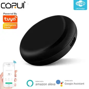 CoRui Tuya Smart Home Wireless WiFi IR Remote Controller Tuya Smart Elu APP WiFi, Infrapuna pult kliimaseadme TV