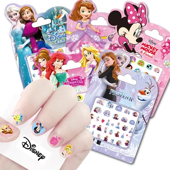 Disney Küünte Kleebis Miki Minni Cartoon Tsum Printsess Külmutatud Küünte Kleebised Teenetemärgi Disney Nail Art Kleebised Lapsed