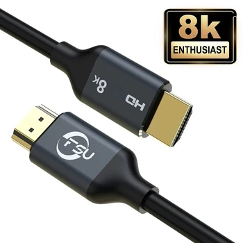 HDMI-ühilduva Kaabli HD 2.1 Traat 8K 60Hz 4K 120Hz 48Gbps Video Kaablid HD-HD Kaabel HD Splitter for Xiaomi Xbox Serries X PS5 PS4