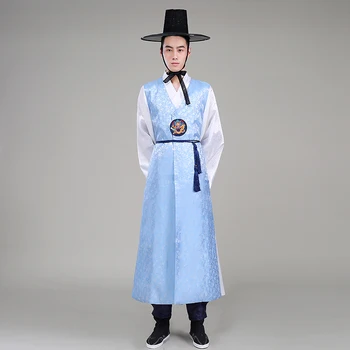 Meeste korea Riided korea Performance Kostüümid Pulm Hanbok Kleit Traditsiooniliste Kostüüm Riideid Vähemuse Tantsu Kostüümid SL1571