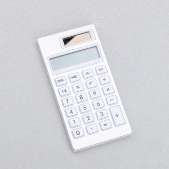 Mini 12 Bit Mute Kalkulaator Õpilane Kirjatarvete Ultra Õhuke Väikeste Päikese Kalkulaator Kooli Ja Kontori-Elektrooniline Loominguline Kalkulaator