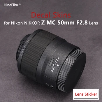 Nikkor Z 50 2.8 Objektiiv Decal Nahad Kate Film Nikon Nikkor Z 50MM F2.8 Objektiiv Protector Anti-scratch Kile 3M Vinüül