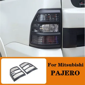 Näiteks Mitsubishi PAJERO 2007-2019 taillight Sisekujundus Auto Tarvikud 2pc Auto Taillight Styling Matt Must saba kerge Tagumise lambi Kate