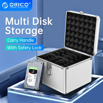 ORICO Alumiiniumist 15 Bay Hard Drive Protection Security Box Puldiga Ladustamine 2.5 3.5