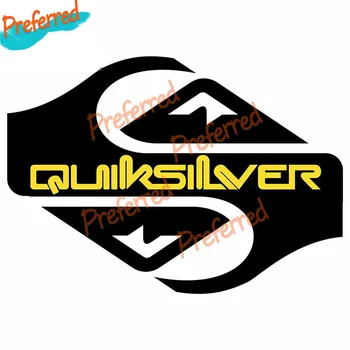 Quiksilver Logo Auto Auto Decal Materjali Anime Kaitseraua Veekindel Camper PVC Auto Kleebis KK 13*10cm Vinüül Auto Kaunistamiseks