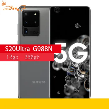 Samsung Galaxy S20 Ultra 5G G988N 256GB 12GB RAM Ühe SIM Android 48 MP Originaal telefon