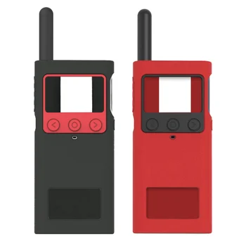 Silikoon Kate forXiaomi Mijia Smart Walkie Talkie 1S Anti-Lukustus Pehme Põrutuskindel Silikoon Juhul Raadio Sisetelefoni Kõlar