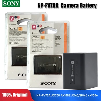 Sony 1900mAh NP-FV70A NPFV70 NP-FV70 NP-FV70A Kaamera Akude NP-FV50 FV30 HDR-CX230 HDR-CX150E HDR-CX170 CX300