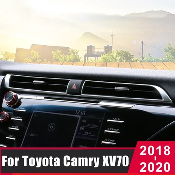 Toyota Camry 70 XV70 2018 2019 2020 Auto Keskne Kontroll kliimaseade Vent Outlet Sisekujundus Kate ABS sisustuselemendid