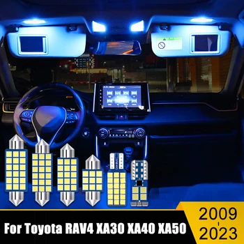 Toyota RAV4 XA30 XA40 XA50 2009-2019 2020 2021 2022 2023 RAV 4 Hübriid 6TK Auto Dome Lugemise Tuled Edevus Peegel Pagasiruumi Lambid
