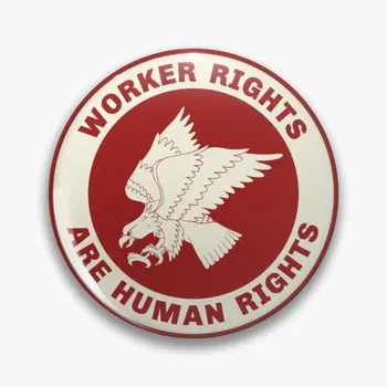 Töötaja Õigused On Inimõigused Kohandatav Pehme Nuppu Pin-Sõle Ehted Riided Cartoon Armas Müts Kingitus Krae Decor Naljakas