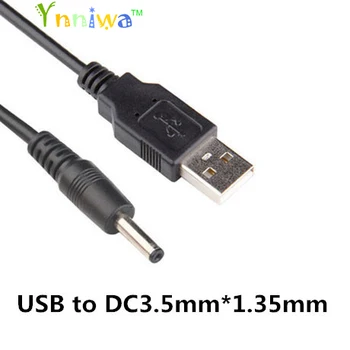 USB 2.0 A-Tüüpi Mees, Et DC3.5mm*1.35 mm,USD DC3.5 Pistik Barrel Pesa 5V Kaabel 12 Vask südamik 80cm pikkus