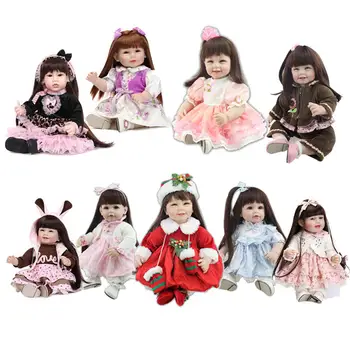 Uus 20-23inch uuestisündinud nuku riided npk nukk beebi tüdruku riided mannekeeni kleit tarvikud DIY uuestisündinud teise lapse nukud, mänguasjad lastele