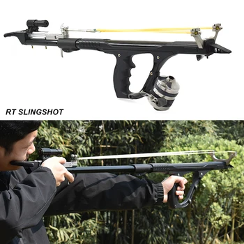 Uus Võimas Ülestõstetav Kalapüügi Slingshot Jahitarbed Nool Slingshot Valdkonnas Shooting Kada Sling Shot With Laser