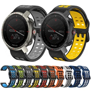 Vaata Bänd POLAR Grit X Pro Titan/Vantage M2 M/SÜÜDATA 2/Unite Smartwatch Sport Silikoonist Rihm Käevõru Watchband Tarvikud