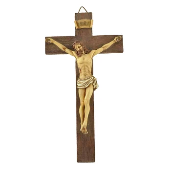 Vaik Krutsifiks, Jeesuse Kristuse Risti Kuju Figuriin Täiuslik Kingitusi Auto Kodu Kabel Teenetemärgi Kollektiivse