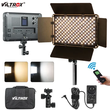 Viltrox VLS192T 45W Traadita kaugjuhtimispult LED Video Valgus Bi-color Lamp LED paneeli Valgus kaamera foto pildistamist Stuudio YouTube ' i Video