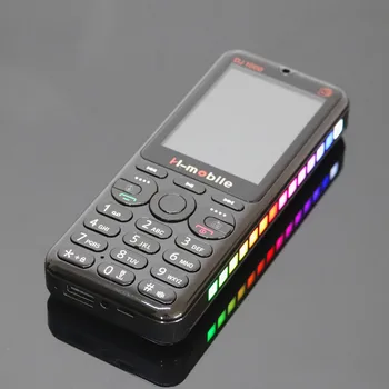 Värviline LED Flash Power Bank GSM Mobiiltelefonid Lukustamata FM Valju Kõlari Tõrvik Odav Põrutuskindel Karm Push-button Cell Phone