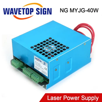 WaveTopSign MYJG-40 CO2 Laser Toide 40W 110V/220V CO2 Laser Toru kõrgepinge Graveerimine Lõikamise Masin