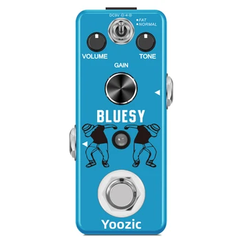 Yoozic Bluesy Moonutamine Armas ja Looduslike Blues Breaker Marshall Kitarri Toon Kitarri Pedaal Lai sageduskarakteristik Mini Suurus