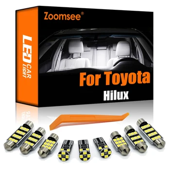 Zoomsee Salongi LED Toyota Hilux 1972-2015 2016 2017 2018 2019 2020 2021 Canbus Auto Pirn Dome Kaart Trunk Light Kit Ei Vea