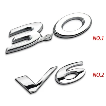 Öö rüütel Muudetud 3.0 V6 25t 35t AWD R-Sport 3D Metall Autode Kere Kleebise jaoks Jaguar XK XKR XFR XF Auto Tagumine Embleem, Rinnamärk Decal